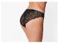 Culotte noire femme en dentelle.