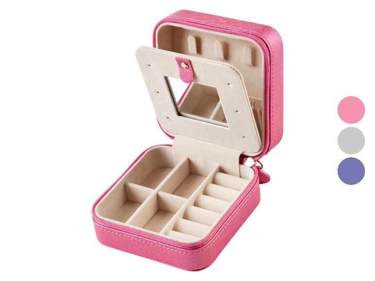 esmara® Mini-boîte à bijoux, idéale pour le voyage Petit coffret à bijoux, idéal pour le voyage