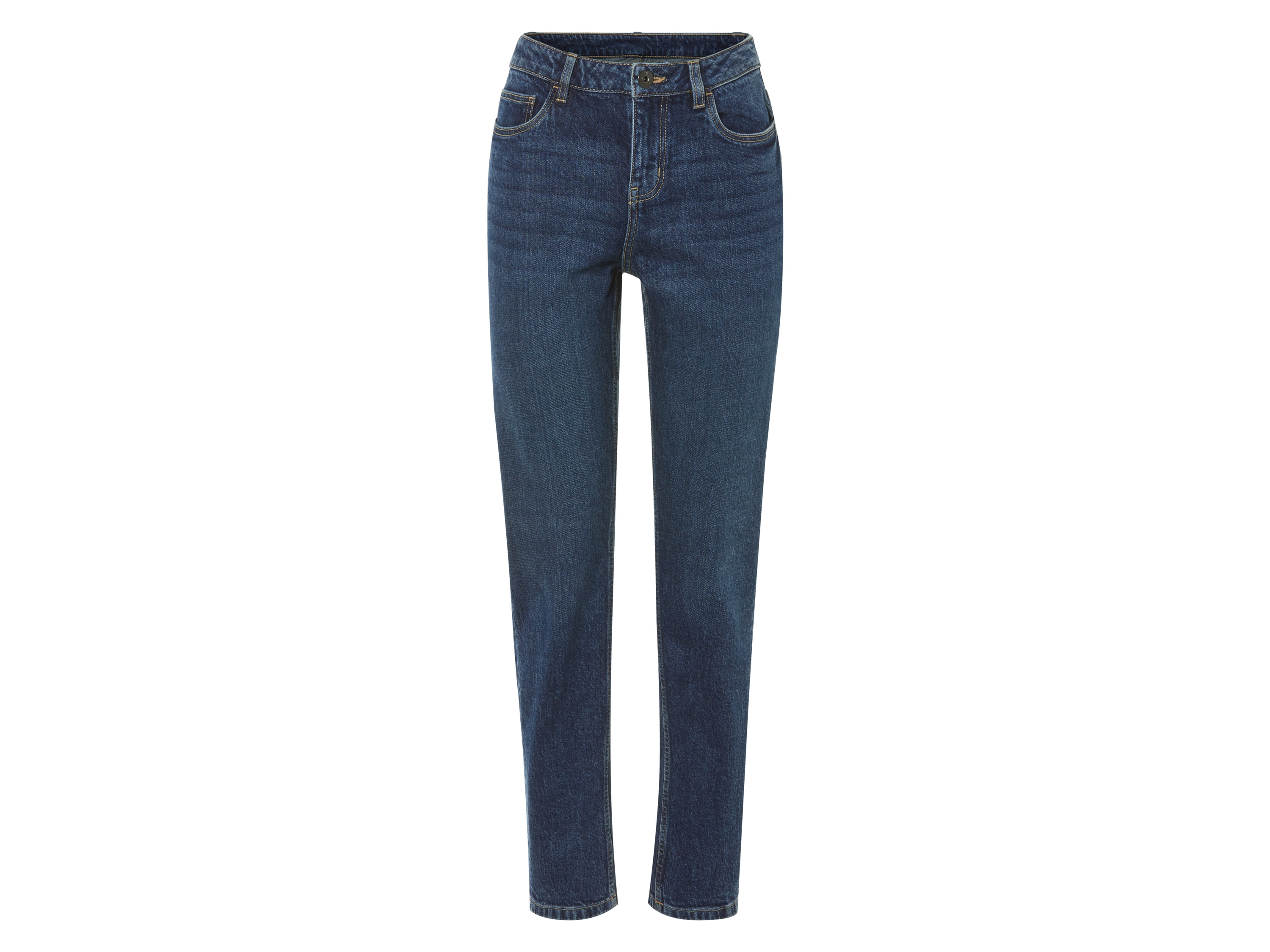 esmara® Jean coupe droite femme (bleu, 42 (court))