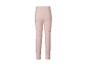 Legging rose pour enfant à pois rouges.