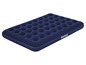 Un matelas pneumatique Bestway bleu avec une surface nervurée.