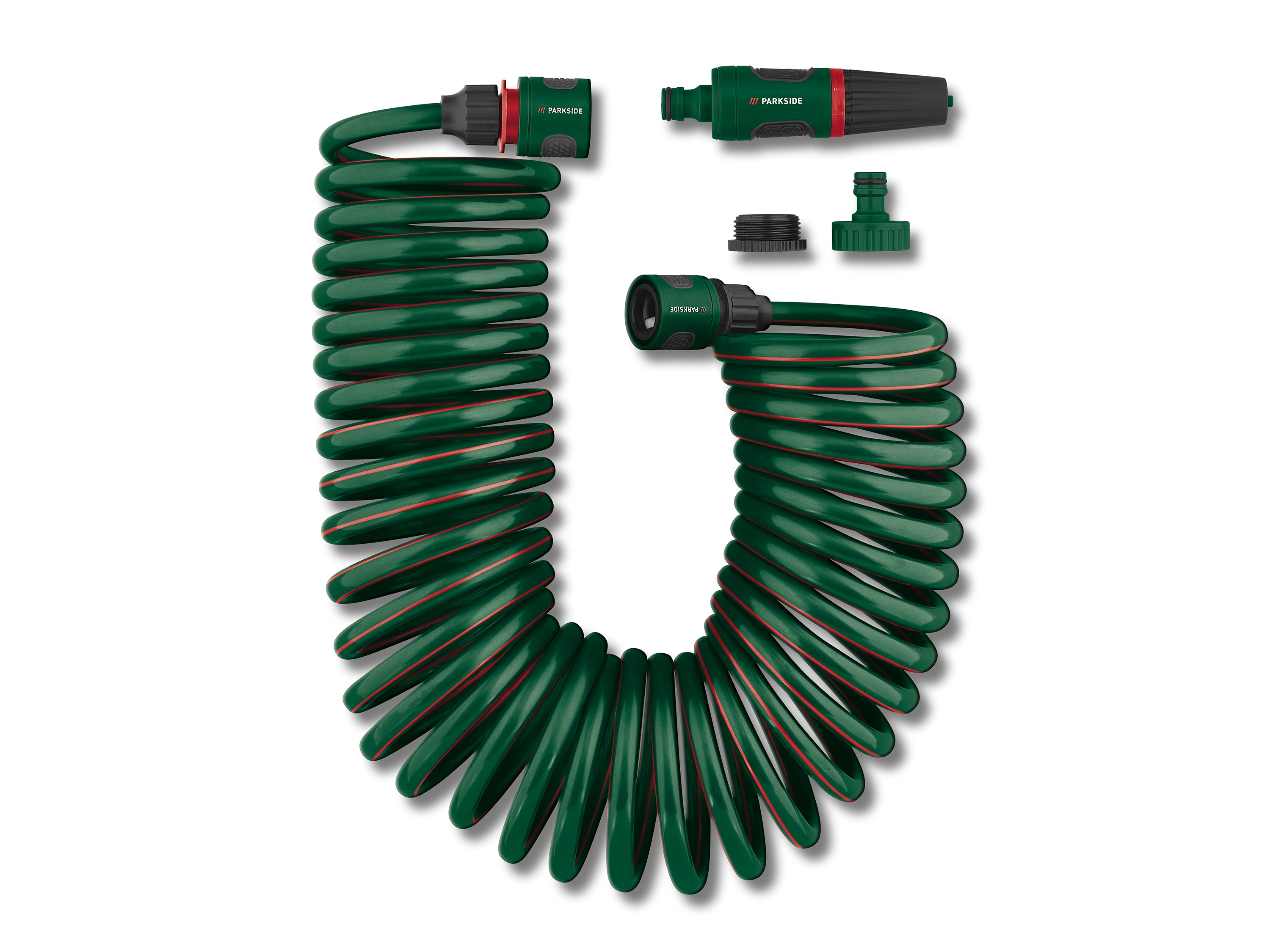 PARKSIDE® Set de tuyau d'arrosage spiralé, 10 m, 3/8"