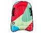 Bodyboard gonflable Crivit, motifs colorés.