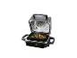 Grill SilverCrest : légumes et viandes en cuisson.
