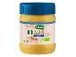 Pot de beurre de cacahuète bio crémeux avec Nutri-Score A et logo bio UE.
