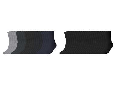 ESMARA MEN Chaussettes homme, 20 paires.