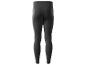 Leggings de sport noirs avec un motif prononcé.