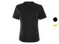 Un t-shirt noir à manches courtes