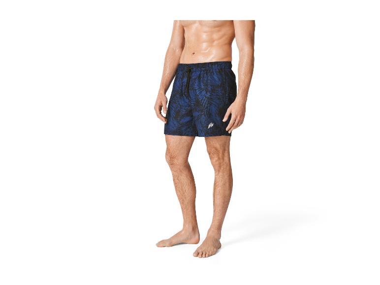 Maillot de bain homme, motif tropical.
