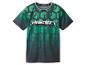 T-shirt Minecraft avec imprimé vert et foncé.
