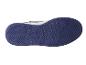 Semelle de baskets bleu marine : vue de dessous.