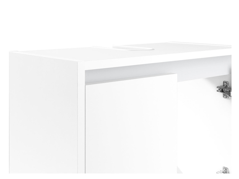 Aller en mode plein écran : LIVARNO home Meuble sous-vasque Oslo, 60 x 55 x 28 cm, blanc mat - Image 9
