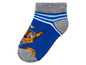 Chaussette bleue avec un motif Paw Patrol.