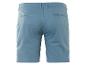 Shorts en coton bleu clair, vue arrière.
