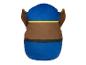 Une peluche bleue et marron avec des oreilles