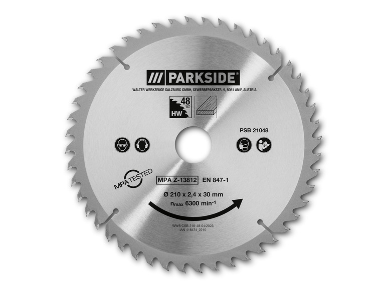 Aller en mode plein écran : PARKSIDE® Lame de scie circulaire - Image 10