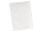 Compresse chauffante rectangulaire blanche
