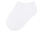 Chaussettes blanches basses.