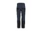 Pantalon de travail bleu et noir avec poches, vue arrière