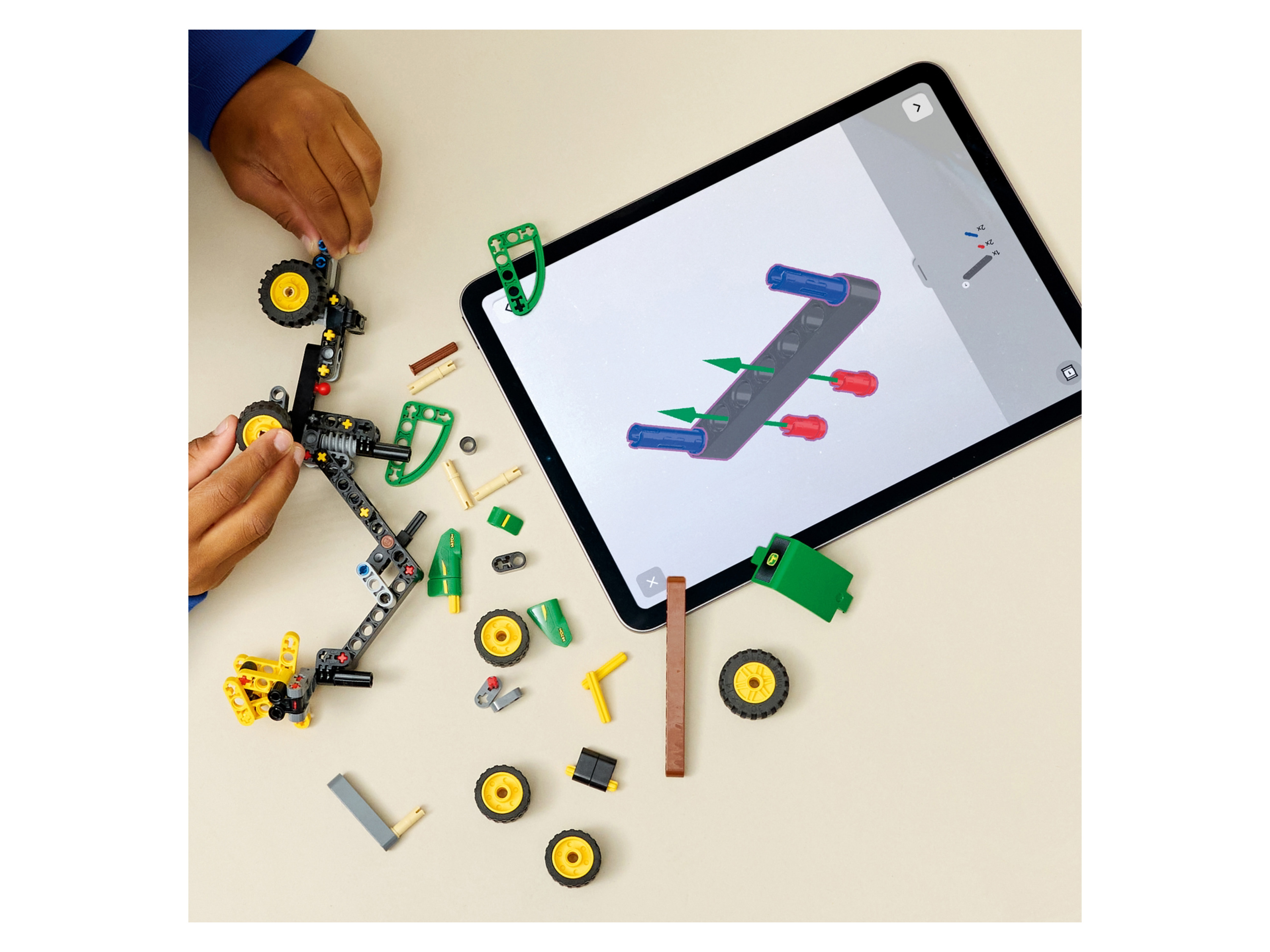 LEGO® Technic 42218 ’abatteuse John Deere - vue 4