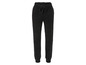 Pantalon de jogging noir en tissu teddy