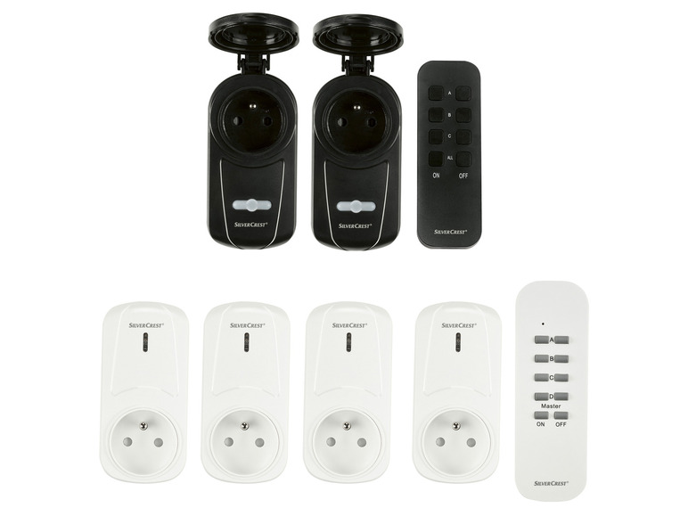 Aller en mode plein écran : SILVERCREST® Set de prises télécommandées, 3 ou 5 pièces - Image 1
