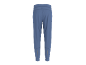 Pantalon de sport homme bleu, avec taille et chevilles élastiques.