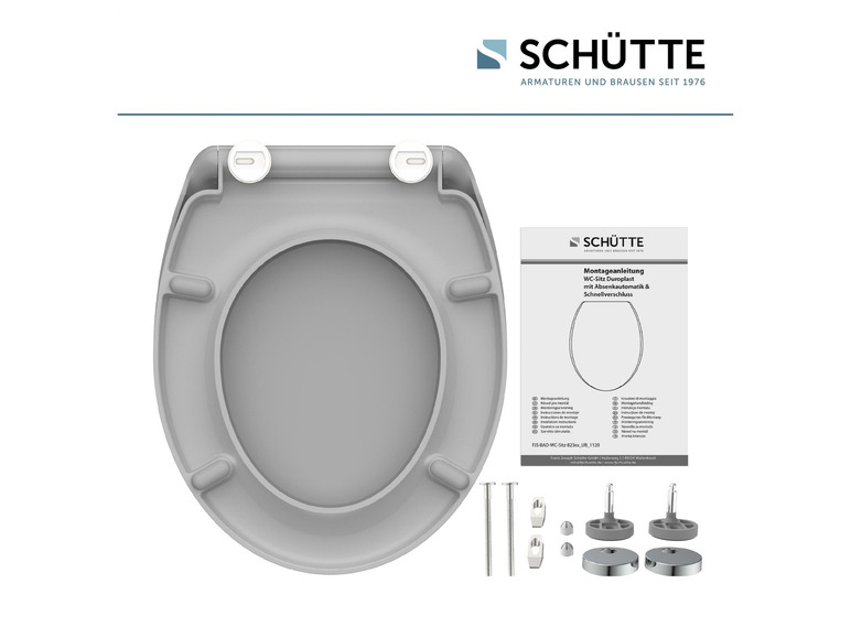 Aller en mode plein écran : Schütte Abattant WC, avec fermeture en douceur - Image 17