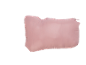Veste rose clair emballée dans une pochette compacte zippée.