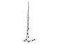 Une guirlande lumineuse longue avec de petites ampoules.
