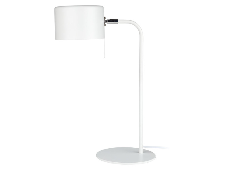 Aller en mode plein écran : LIVARNO home Lampe de table, 1 ou 2 ampoules, blanc mat - Image 2