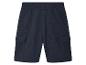 Shorts cargo bleu marine pour enfants.