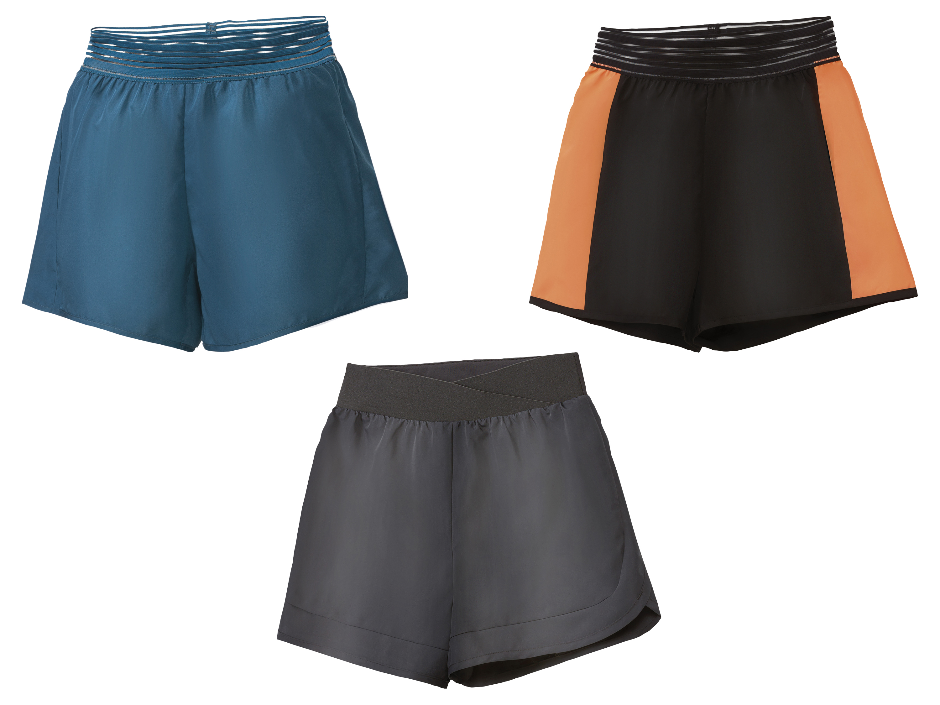 CRIVIT Short de sport femme, séchage rapide