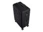 Une valise noire à roulettes de la marque Roncato.