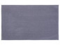 Un tapis de bain gris avec une texture de petits points.