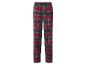 Pantalon de pyjama à carreaux rouges et verts