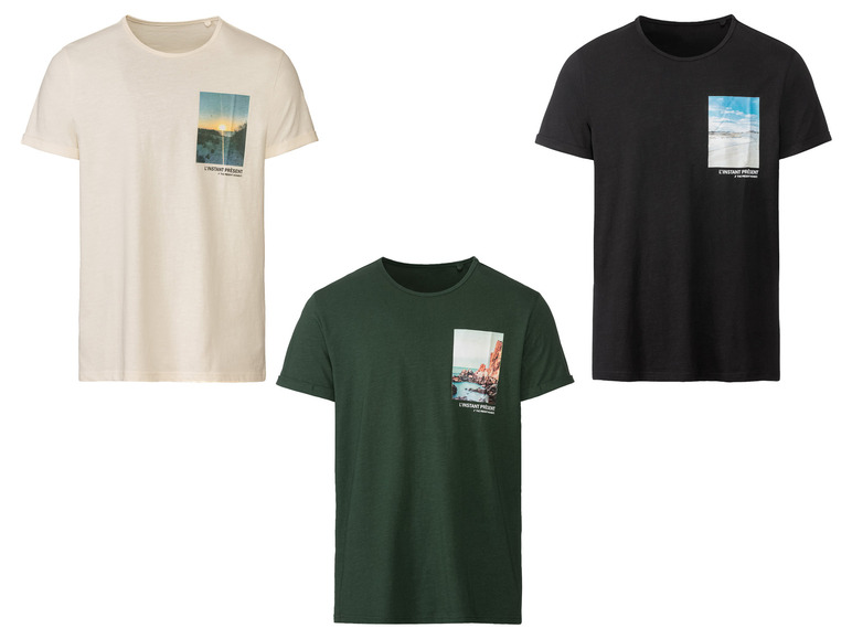 Aller en mode plein écran : LIVERGY® T-shirt manches courtes homme - Image 1