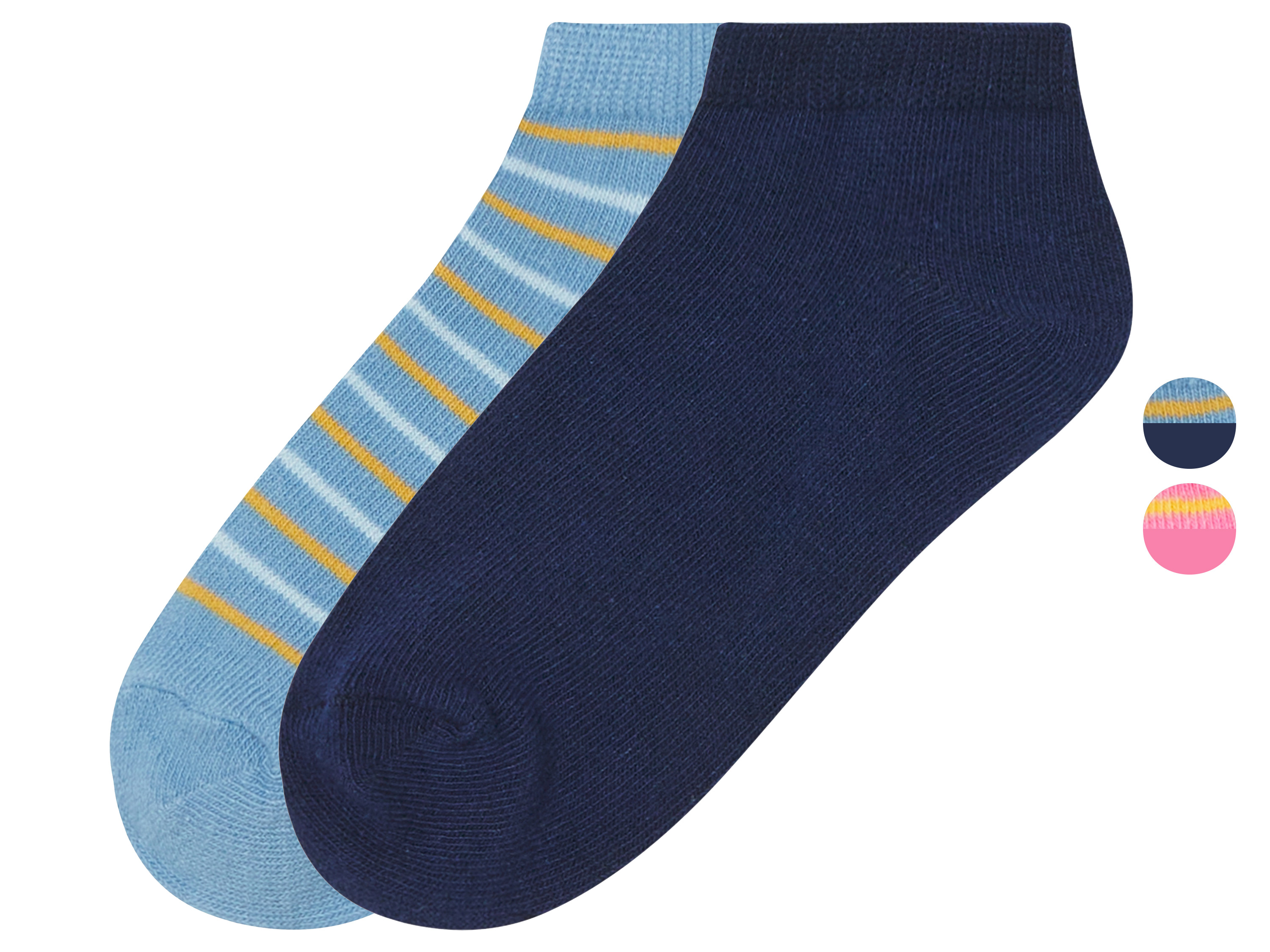 pepperts!® Lot de 2 paires de chaussettes enfant