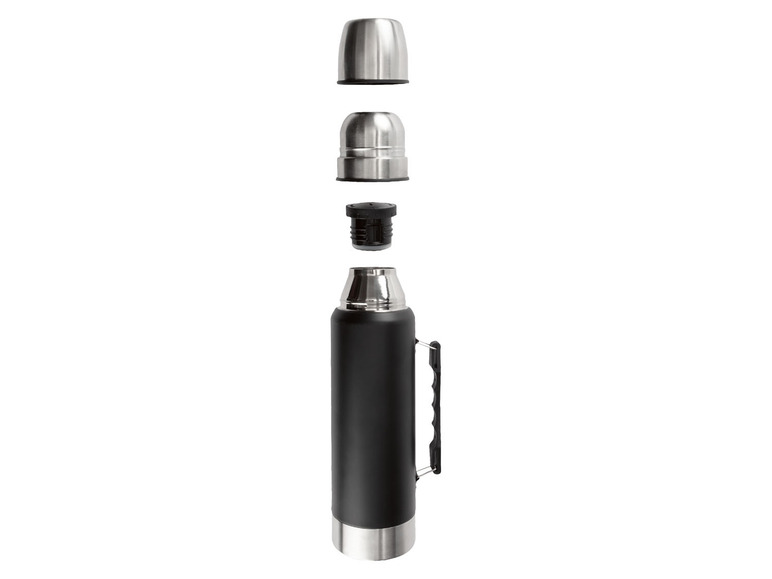 Aller en mode plein écran : Rocktrail Bouteille isotherme en acier inoxydable, 1 L - Image 4