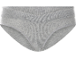 Culotte de maternité côtelée grise avec taille croisée