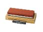 Pierre à aiguiser double face PARKSIDE 400#/800# avec base en bambou et guide d'angle
