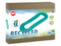 Emballage d'une piscine gonflable Wehncke fabriquée à partir de matériaux recyclés.