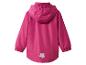 Veste rose pour enfant avec capuche.