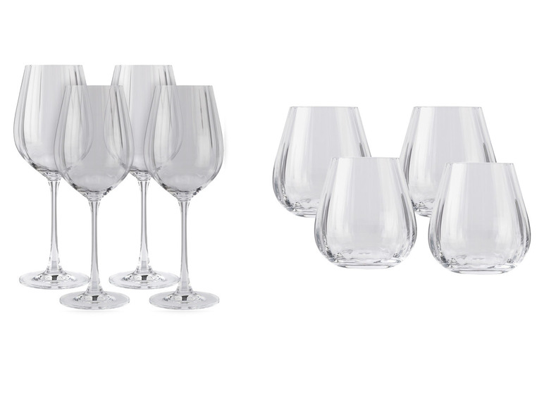 Aller en mode plein écran : ERNESTO® Lot de 4 verres à vin rouge ou à eau - Image 1