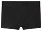 Boxer pour homme noir avec ceinture élastique.