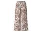 Pantalon palazzo femme à imprimé cachemire pastel.