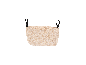 Sac beige pour poussette de poupée Bayer Design.