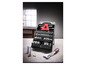 Un ensemble d'outils Parkside avec cliquet, douilles et tournevis.