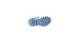 Semelle bleue de chaussure enfant avec crampons