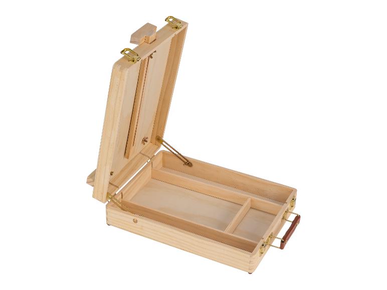 Mallette avec chevalet de table